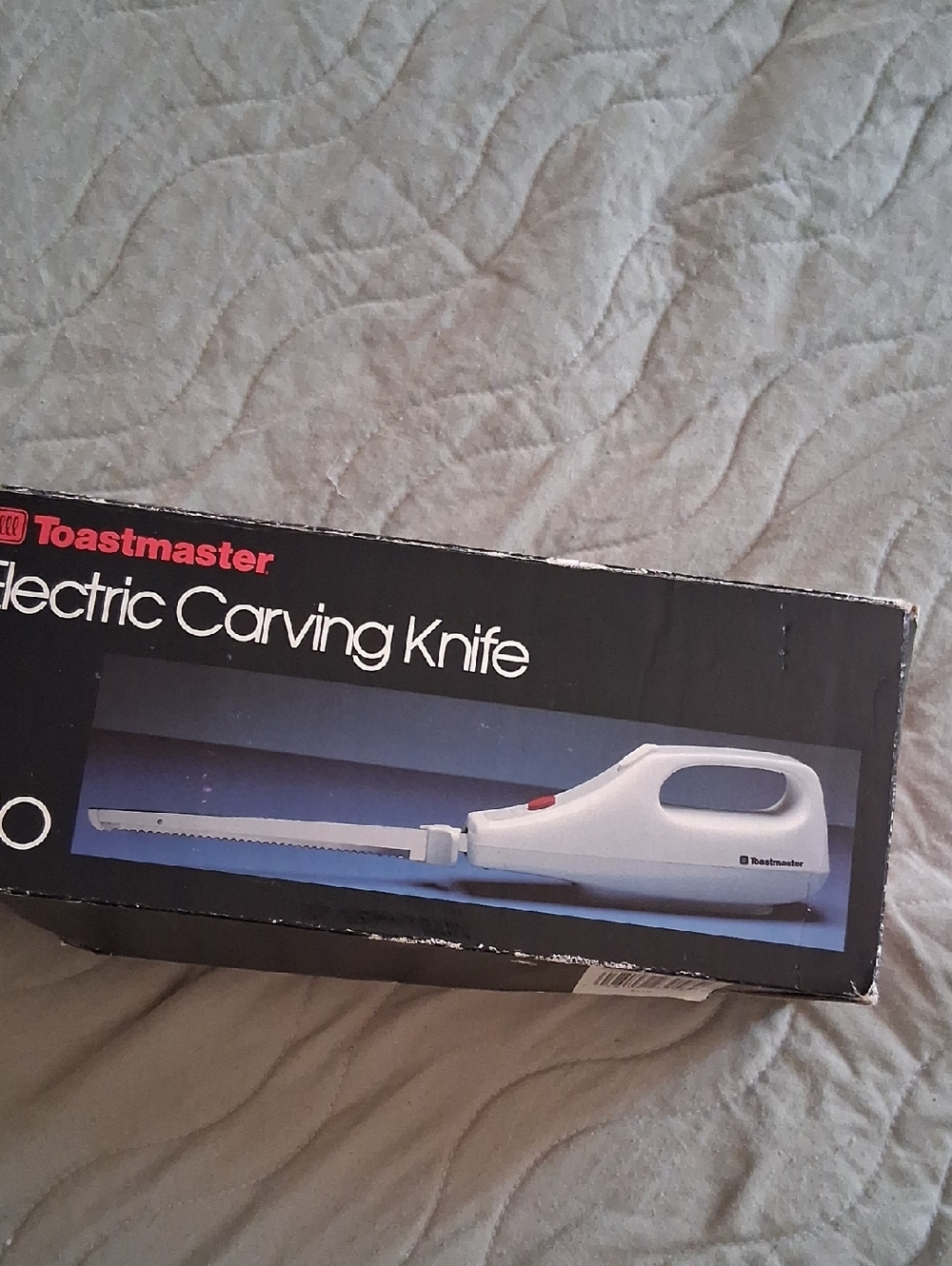 Toastmaster White Electric Carving Knife - White